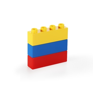 Bloques de Construcción Clásicos a Granel BLOCKMOC Duplo para Niños Mayores de 3 Años, Color Aleatorio, Juguete Educativo, Accesorios de Plástico ABS con Certificación ASTM - Product Image 5