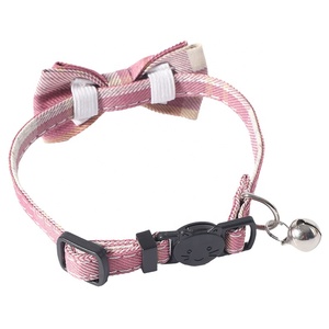 Kalung Hewan Peliharaan Desainer Mewah, Perlengkapan Hewan Peliharaan Fashionable, Kalung Kucing Desainer Mewah Dengan Lonceng - Product Image 3