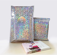 Emballage pour bijoux, enveloppes rembourrées en polyéthylène à bulles dorées, rouges, roses et argentées pour chaussures et vêtements