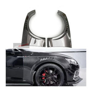 Guardabarros Lateral de Fibra de Carbono Estilo KB de Alta Calidad para <span class=keywords><strong>Audi</strong></span> <span class=keywords><strong>A5</strong></span> <span class=keywords><strong>2017</strong></span>-2020 con Recortes para Escape, Diseño de Coche con Fijación por Tornillos - Product Image 1