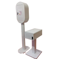 Nouvelle Machine Photobooth DSLR 2026 avec Coque et Support pour iPad, Photobooth Ovale Mobile pour iPad 12.9 avec Imprimante pour Événements et Fêtes 360