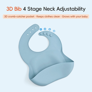 Baby Led Weaning Silicone Tableware Set Animal Pattern Suction Plate and Toddler Utensils BPA Free - Product Image 6