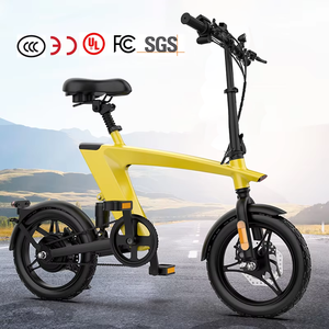 Bicicleta Eléctrica Plegable OEM/ODM para Ciudad, 14 Pulgadas, Bicicleta Eléctrica Rápida con Batería Oculta - Product Image 2