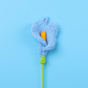 Вязаный цветок ручной работы - Product Image 6