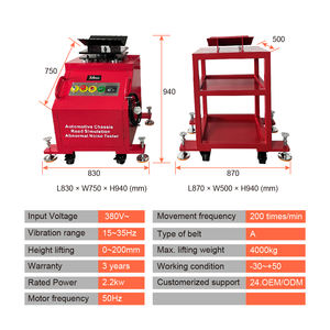 Équipement d'entretien automobile très vendu, simulateur de route avec suspension de <span class=keywords><strong>châssis</strong></span>, outil de réparation de carrosserie pour la détection des bruits anormaux, tête <span class=keywords><strong>fixe</strong></span> - Product Image 3