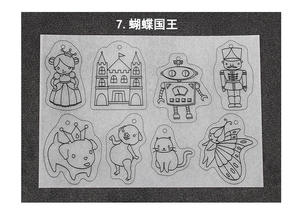 Creative Pack 8 Fogli di Pellicola di Cristallo Chiaro Per Bambini di Arte e Artigianato Attività Fatti A Mano Fai Da Te di Calore Strizzacervelli Dink Fogli di Plastica - Product Image 6