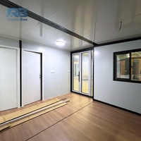 Contenedor Prefabricado Expandible Personalizado de 20 pies/40 pies, Aislado Térmicamente, Multiusos, para Oficina, Hotel, Dormitorio, Camping