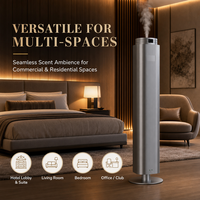 Diffuseur de parfum commercial sur pied, machine intelligente à commande WiFi par application, nébuliseur d'arômes sans eau pour hall d'hôtel, bureau