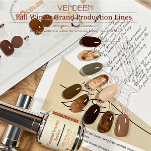 Hot bán 30 màu sắc khác nhau Màu rắn UV Nail Gel Polish Nâu Nail Polish kit 15ml Gel sơn móng tay biểu tượng tùy chỉnh CE chứng nhận - Product Image 6