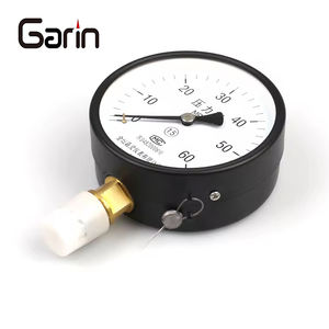 Vente directe d'usine cadran 4 pouces 100MM 60MPA manomètre de pompe hydraulique en acier noir haute pression - Product Image 3