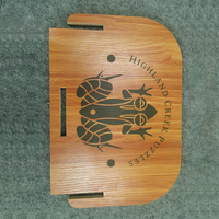 Comptoir de magasin de vente au détail en bois contreplaqué personnalisable d'usine avec impression de logo blocs de construction présentoirs d'assemblage