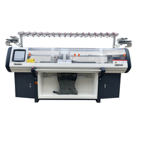Machine à tricoter jacquard informatisée à lit plat multi-jauge de 52 pouces pour pulls 2026