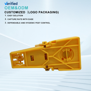 Hot Bán kích hoạt trọng lượng mạnh mẽ mùa xuân nạp nhựa bền màu đen rat Snap <span class=keywords><strong>Trap</strong></span> - Product Image 6