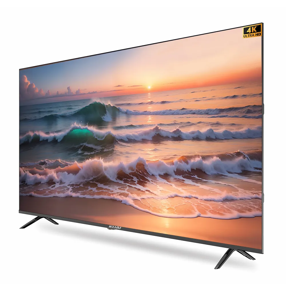 KUAI Customized Television Set Various Size 50 55 60 65 70 75 100 Inch 4k Led Television Smart Tv