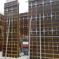 Système de coffrage en acier à assemblage rapide pour les projets de structures en béton