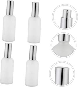 Flacon pulvérisateur vide en verre dépoli 3,4 oz, atomiseur de parfum à brume fine, anti-déversement, estampé à chaud, pour nettoyant visage et mascara - Product Image 4