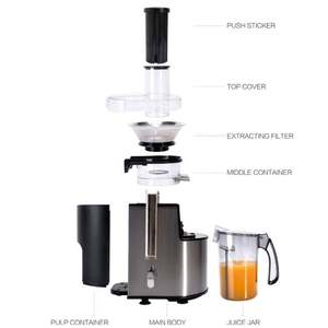 Cafulong-licuadora eléctrica de hoja de acero inoxidable 304 de alta resistencia, exprimidor, mezclador para uso doméstico o comercial - Product Image 2