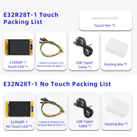 Placa de Desarrollo LCD ESP32-32E de 2.8 Pulgadas con Pantalla Táctil 240*320 ILI93411 ST7789, Módulo de Pantalla para HMI LVGL
