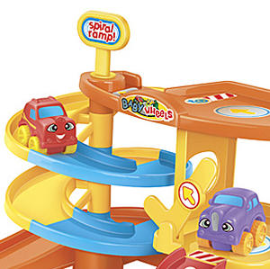 <span class=keywords><strong>Jouet</strong></span> de <span class=keywords><strong>garage</strong></span> de stationnement pour bébé <span class=keywords><strong>jouet</strong></span> de parking de dessin animé <span class=keywords><strong>pas</strong></span> <span class=keywords><strong>cher</strong></span> avec 3 voitures à roue libre facile à assembler ensemble de jouets de voiture à fente - Product Image 2