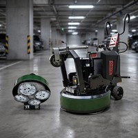 Machine de polissage de sol en béton à moteur haute performance de qualité supérieure pour la préparation des surfaces en pierre, vente en gros