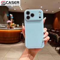 Coque de téléphone en silicone souple pour filles, couleur unie, tendance, couleur bonbon vibrante, antichoc, pour iPhone 11-18