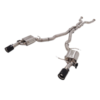 Système d'échappement Ecnal pour BMW E64 645ci 4.4L en acier inoxydable SS304, système d'échappement à soupapes Catback, silencieux de performance