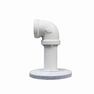 SISTEMA LINEA FERRO - SOPORTE DE ESQUINA DE 9 CM, COLOR BLANCO - Product Image 1