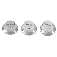 1 Volume 2 Tone tombol kontrol topi atas kecepatan nada Volume Pedal efek ST kenop gitar