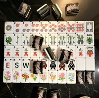 Assortiment de tuiles de Mahjong américaines en gros – Acrylique de qualité supérieure, finition polie, stock en vrac pour commandes de gros volume