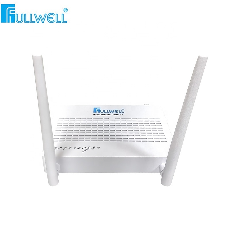Internet Instrument Net Lien Ac 1GE + 1FE + WIFI + CATV Gpon Routeur E Pon Onu Avec Voip