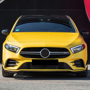 Lèvres de pare-chocs avant en gros AMP-Z pour Mercedes Benz <span class=keywords><strong>classe</strong></span> <span class=keywords><strong>A</strong></span> W177 hayon/berline <span class=keywords><strong>AMG</strong></span> <span class=keywords><strong>Line</strong></span> 2018 + - Product Image 2