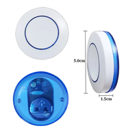 Interrupteur sans fil RF433MHz 220V 110V 10A, contrôleur de relais, mini interrupteur mural à bouton rond, télécommande pour lampe LED