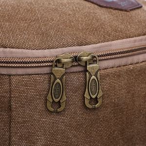 Free sample 3-Ways Vintage Canvas <b>Men</b> <b>Holdall</b> Weekend Travel Duffel Bag Backpack Messenger Shoulder Bags Convertible Travel - Product Image 3