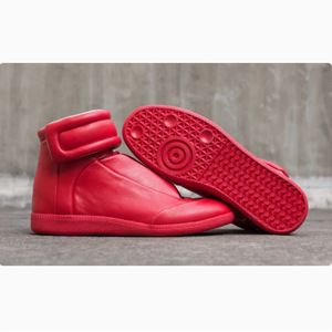 Stivali in Vera Pelle da <span class=keywords><strong>Uomo</strong></span>, Traspiranti, Suola Piatta, Allacciati, Stile Casual Sportivo Retrò Europeo, Nuovo Modello Invernale con Suola in Gomma - Product Image 5