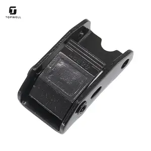 Metal Mini 1 Polegada Em Pó Revestido Flat Black Ratchet Cam Fivela Motocicleta Amarre Cinta Cam Buckle Strap