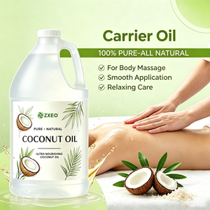 Huile de Coco 100% Pure Pressée à Froid, Huile Végétale Naturelle pour Peau, Cheveux, Massage, Hydratant, Nourrissant, <span class=keywords><strong>Anti</strong></span>-Âge, Vente en Gros - Product Image 4