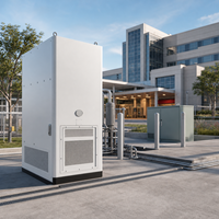 BOX-E/OEM BOXC-2.7T 261kWh 125kW LiFePO4 Armoire de stockage d'énergie hors réseau à refroidissement liquide avec BMS intelligent pour stockage éolien/solaire et optimisation du facteur de puissance
