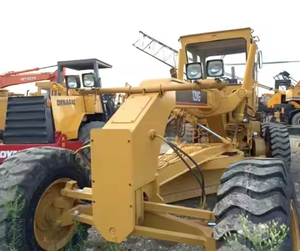 Máquina de construcción popular Motor original usado CAT 120H 120G 120K Motoniveladoras Maquinaria en buenas condiciones para la venta - Product Image 3