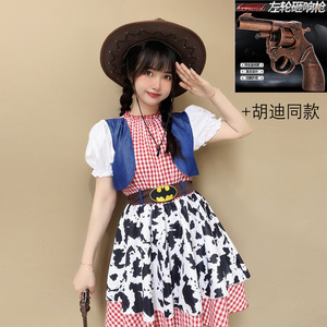 <span class=keywords><strong>Disfraz</strong></span> <span class=keywords><strong>de</strong></span> <span class=keywords><strong>Woody</strong></span> para Halloween, Carnaval, Fiesta, Cosplay, Vestido <span class=keywords><strong>de</strong></span> Vaquera, Disfraces <span class=keywords><strong>de</strong></span> Lolita para Niños y Adultos - Product Image 4
