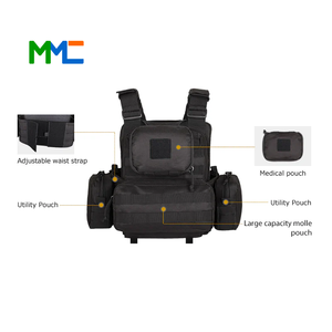 Équipement tactique Chaleco Tactico, veste de protection pour la chasse et l'entraînement en plein air, sangle de poitrine en polyester, équipement de sécurité, marque MMC - Product Image 3