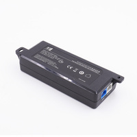 Adaptador de Corriente CA/CC OEM ODM de 24W 30W 90W 54V 0.01-0.56A, Diseño de Escritorio, Inyector PoE IEEE 802.3af para Cámaras IP CCTV