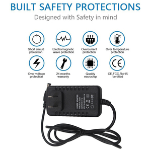 110V <strong>Ac</strong> to <strong>Dc</strong> Supply 9V 3.0A 500Ma 2A 3.5Mm 100-240V 50-60Hz <strong>Output</strong> 5V 12Vdc Power <strong>Adapter</strong> 12V 1A - Product Image 6