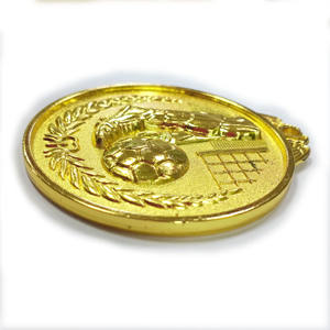 Commercio all'ingrosso della fabbrica 3D In Lega <span class=keywords><strong>di</strong></span> Zinco Sport Partita <span class=keywords><strong>di</strong></span> champions oro a buon mercato <span class=keywords><strong>di</strong></span> calcio <span class=keywords><strong>di</strong></span> calcio medaglia - Product Image 3