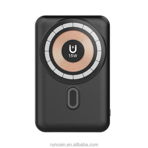 Banco de Energía Móvil UNCEIN con Carga Rápida PD de 10000 mAh con Soporte, Blanco/Negro/Azul Cielo/Morado, Personalización Disponible - Product Image 1