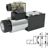 Vanne directionnelle hydraulique 4/2 voies 24V 4WE6D CETOP 3 NG6 à solénoïde 3WE6D pour usage industriel (vente en gros)