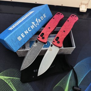 Couteau de chasse pliable BM535 BUGOUT, outil de survie industriel EDC pour l'extérieur, lame en CPM-S30V, manche en alliage d'aluminium, couteau de 19,6 cm - Product Image 1