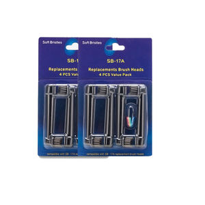 Commercio all'ingrosso a buon mercato carbone di bambù SB-17A <span class=keywords><strong>testine</strong></span> di <span class=keywords><strong>ricambio</strong></span> per spazzolino elettrico <span class=keywords><strong>testine</strong></span> per spazzolino elettrico per orale <span class=keywords><strong>b</strong></span> - Product Image 3