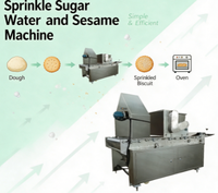 Machine à pulvériser du sucre et à étaler le sésame, structure à plateau oscillant, volume de sucre réglable, sans éclaboussures