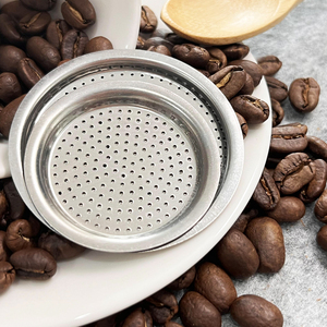 Filtro de <span class=keywords><strong>Café</strong></span> de Repuesto <span class=keywords><strong>para</strong></span> Cafetera Espresso de Estufa, 2/4/6/9 Tazas, Infusor de Malla de Acero Inoxidable - Product Image 5