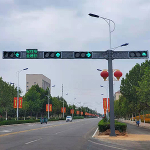 Đèn Giao Thông Cực Cảnh Báo Giao Thông Tín Hiệu Giao Thông Dẫn Ánh Sáng Cực Cho An Toàn Đường Bộ - Product Image 2